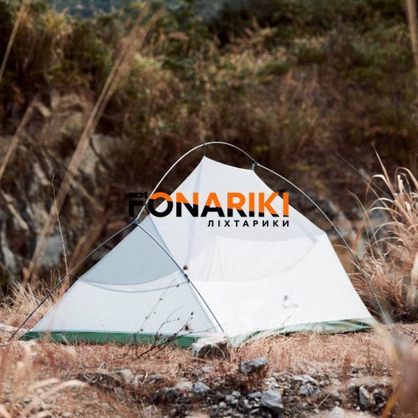 Намет надлегкий двомісний&nbsp;Naturehike Cloud Up Base&nbsp;2 CNK2450WS032, зелений