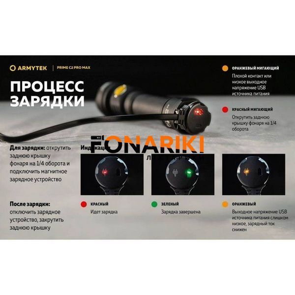 Фонарь Armytek Prime v4 C2 Pro MAX