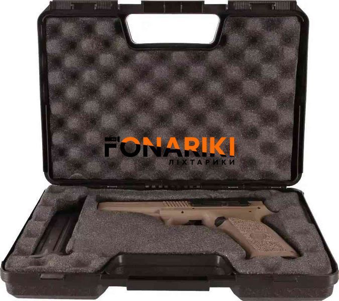 Пістолет страйкбольний ASG CZ P-09. Blowback. Dark earth Green Gas кал. 6 мм