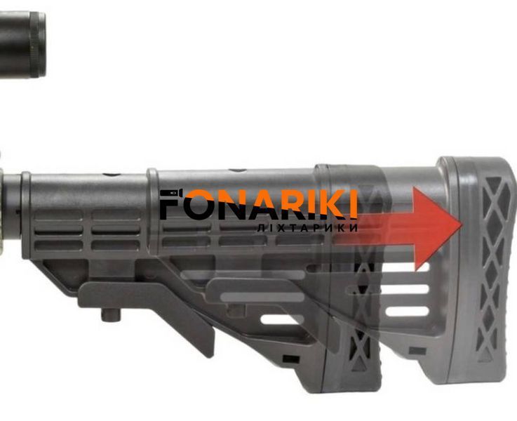 Арбалет Man Kung XB52-KIT Черный с дугой 83 кг