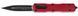 Нож Microtech Dirac Delta D/E Black Blade Red