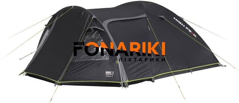 Намет чотиримісний High Peak Mesos 4 Dark Grey/Green (11525)