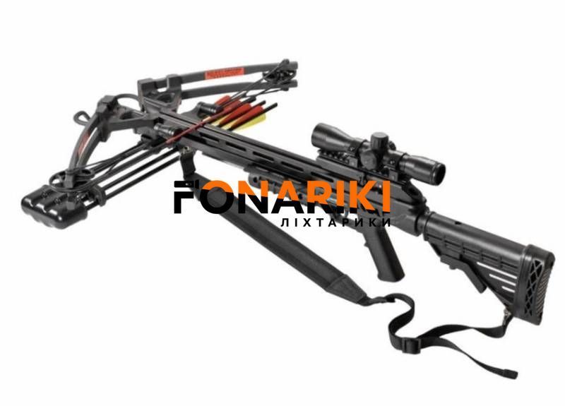 Арбалет Man Kung XB52-KIT Черный с дугой 83 кг