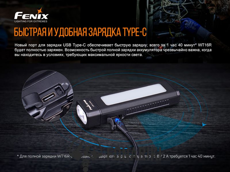 Ручний мультиліхтар Fenix WT16R