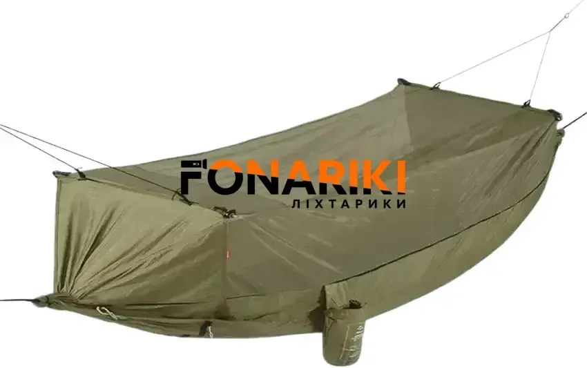 Гамак Naturehike NH22DC004 с москитной сеткой Dark green