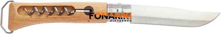 Нож Opinel №10 VRI Inox Corkscrew