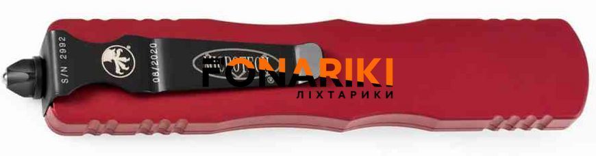 Нож Microtech Dirac Delta D/E Black Blade Red