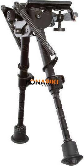 Сошки з підпружиненими ніжками Harris Bipod S-BRM на антабку. 15,2-22,9 см. Шарнірна база