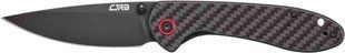 Нож CJRB Feldspar Black Blade Carbone Fiber