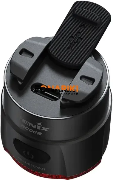 Фонарь велосипедный Fenix BC06R Black