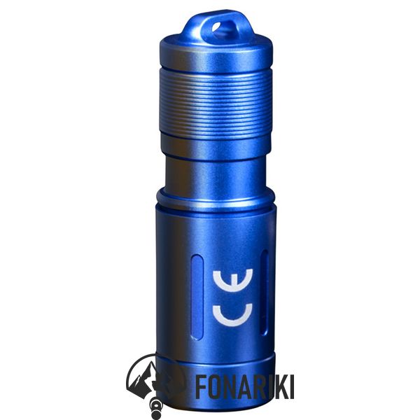 Ліхтар ручний Fenix E02R синій