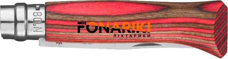 Нож Opinel №8 VRI Laminated. Цвет &ndash; красный