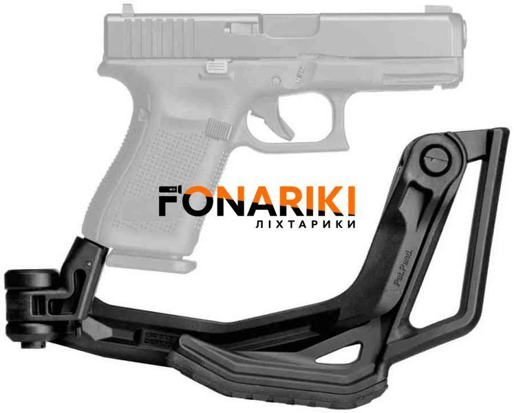 Приклад FAB Defense COBRA для Glock 17/19 складаний. Колір чорний.