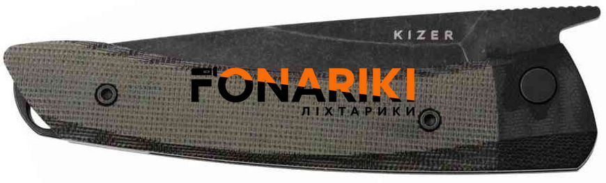 Ніж Kizer Momo Nitro-V BSW G10 Micarta Black