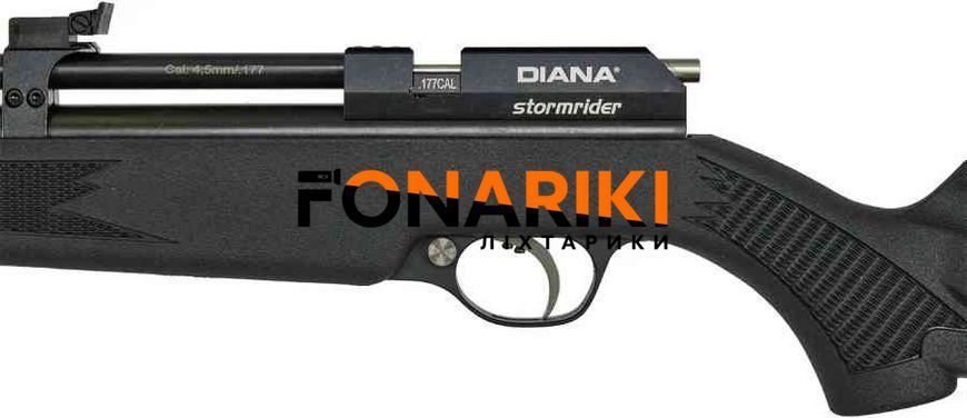 Пневматическая винтовка (воздушка) Diana Stormrider Black PCP 4.5 мм. Редуктор