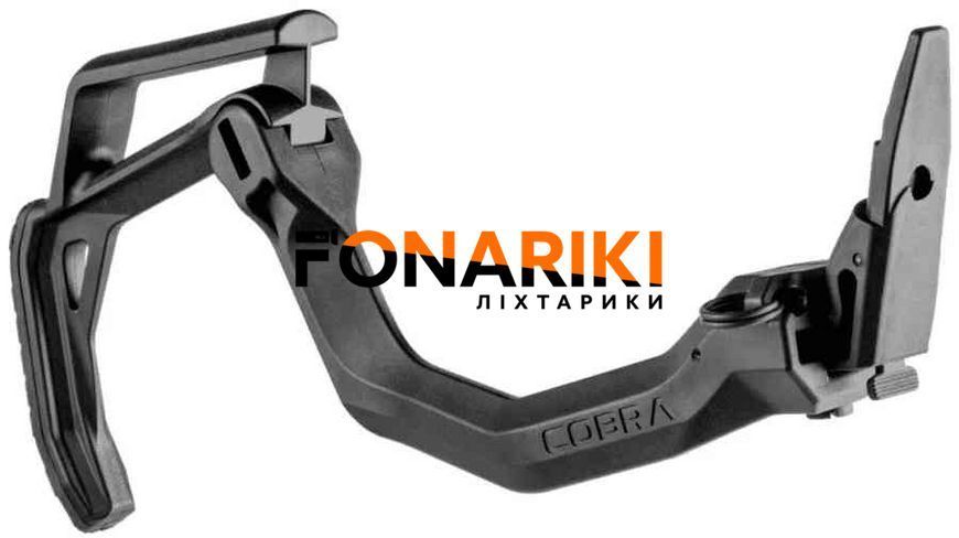 Приклад FAB Defense COBRA для Glock 17/19 складаний. Колір чорний.