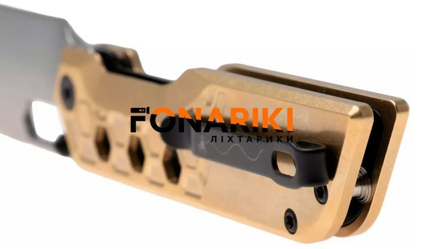 Ніж Artisan Beest Brass Gold