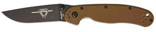 Нож Ontario Knife RAT II D2 BB Coyote Brown