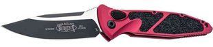 Нож Microtech Socom Elite Auto Drop Point Black Blade Red
