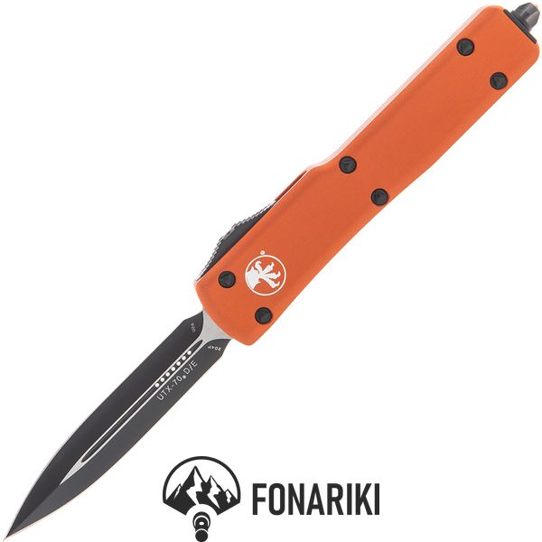 Нож Microtech UTX-70 DE BB. Цвет: orange