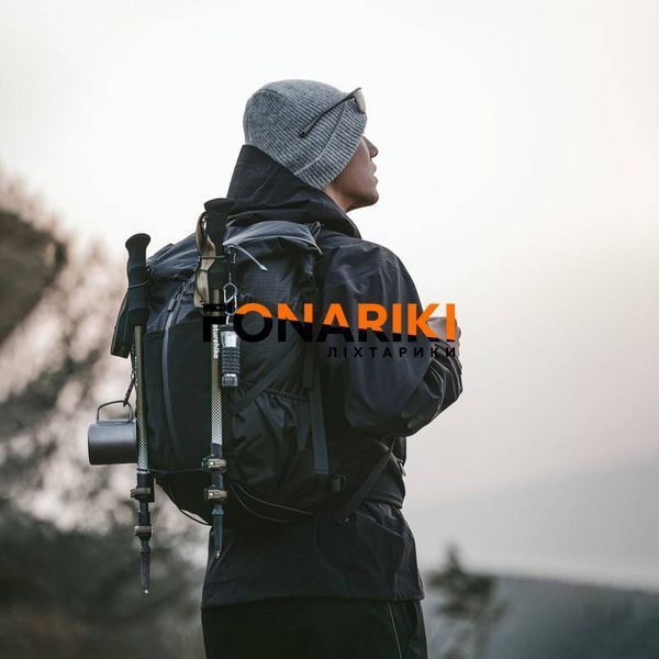Рюкзак туристический Naturehike CNK2300016, 30+5 л, черный