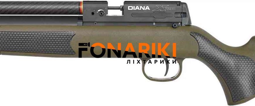 Пневматическая винтовка (воздушка) PCP Diana XR200 4,5 мм Green