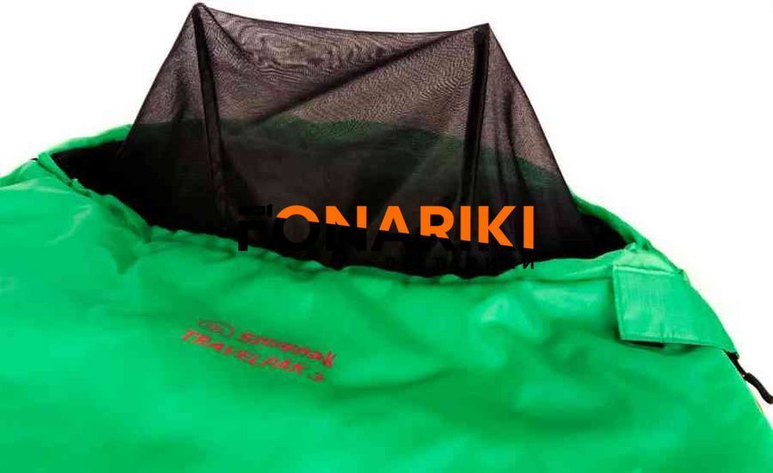 Спальник кокон Снугпак Travelpak 3 Comfort -3&deg;С / Extreme -7&deg;С Green демісезон зима