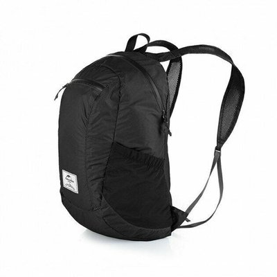 Рюкзак надлегкий компактний Naturehike Ultralight NH17A012-B, 18 л, чорний