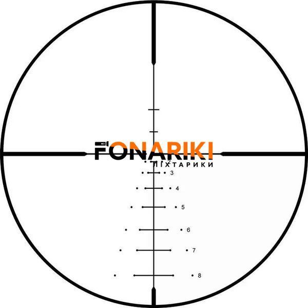 Приціл оптичний Bushnell R5 4-12x40 сітка DOA-LRH800 з підсвічуванням