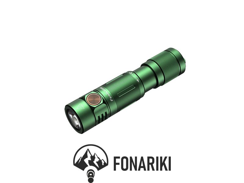 Фонарь Fenix E05R, зеленый