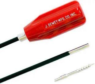 Шомпол Dewey Copper Eliminator для кал. 22. 91 см. Сталь в обплетенні. 8/32 F