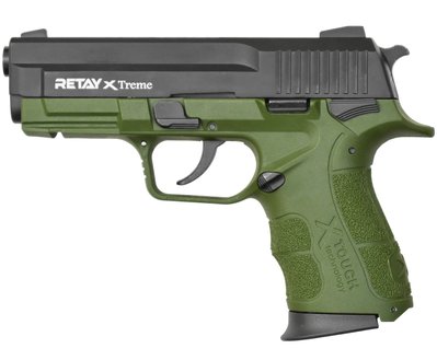 Пистолет стартовый Retay XTreme калибр 9 мм. Цвет - olive