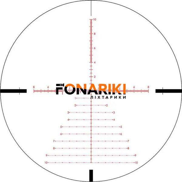 Приціл оптичний Vortex Strike Eagle 3-18x44 FFP сітка EBR-7C c підсвічуванням