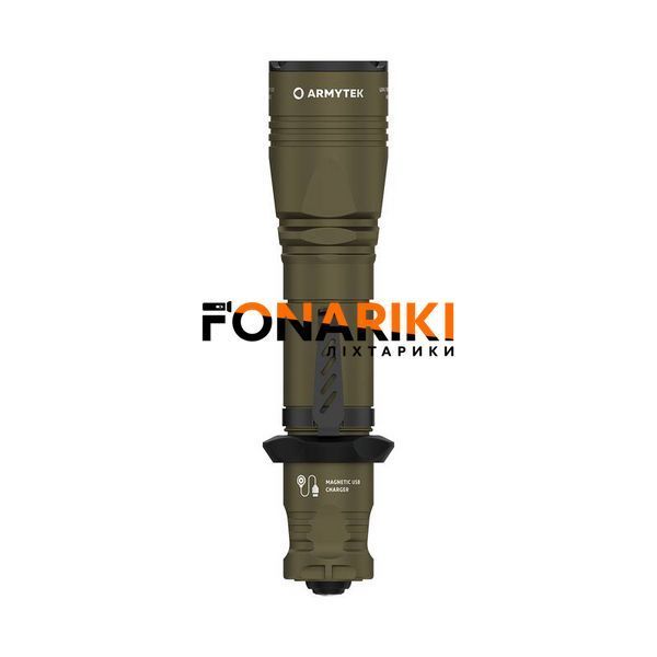 Фонарь Armytek Dobermann Pro v3.5 Magnet USB (WARM) OLIVE
