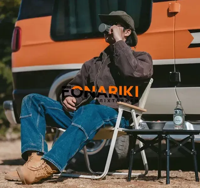 Стілець розкладаний Naturehike CNK2300JU012 Beige