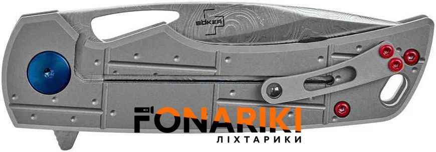 Нож Boker Plus P51 Mustang Damast