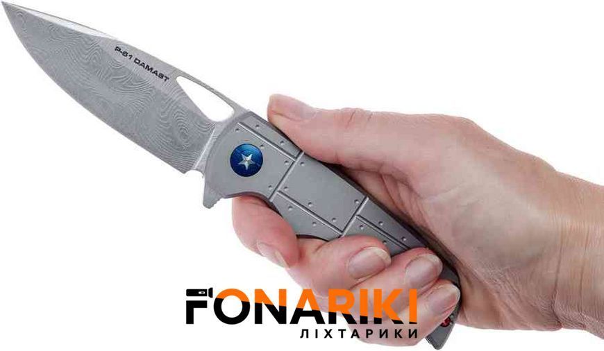 Нож Boker Plus P51 Mustang Damast