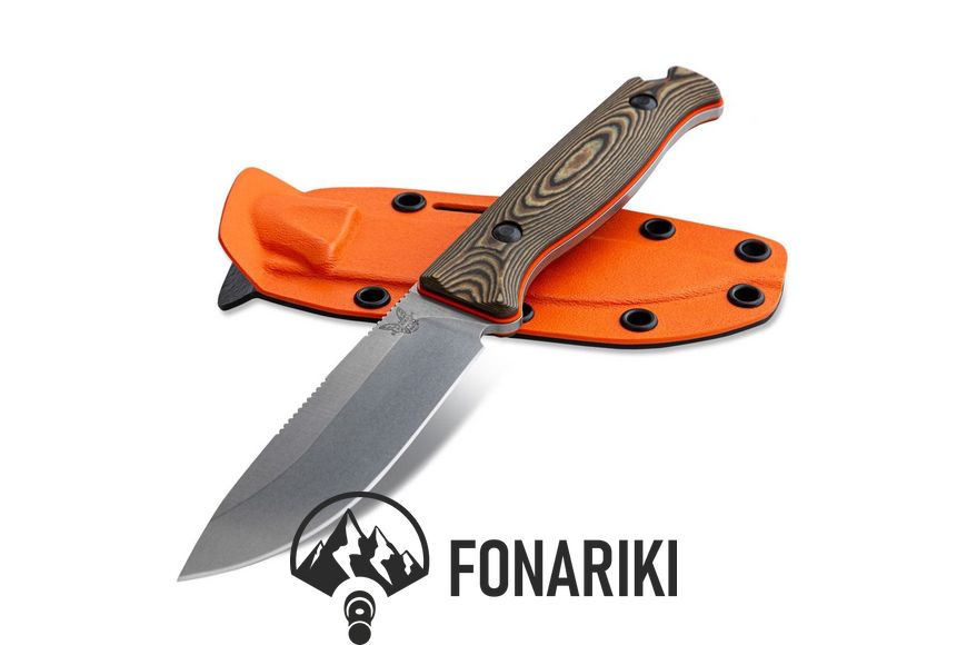 Нож Benchmade "Saddle Mountain Skinner", richlite