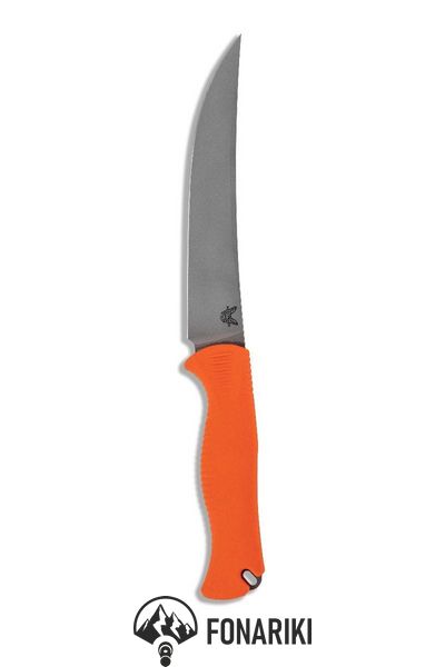 Нож Benchmade "Meatcrafter", orange, santoprene