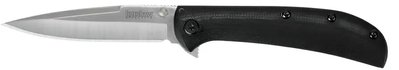 Нож Kershaw AM-3, сталь - 8Cr13MoV, рукоять - G-10/сталь, клипса, длина клинка - 86 мм, общая длина 182 мм