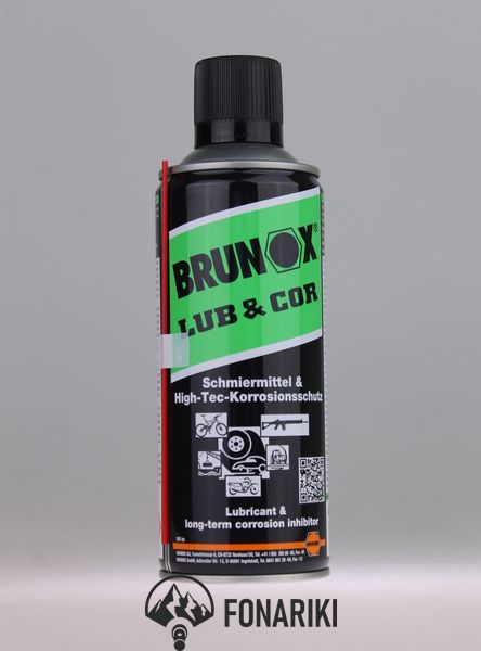 Смазка универсальная спрей Brunox Lub & Cor 400ml