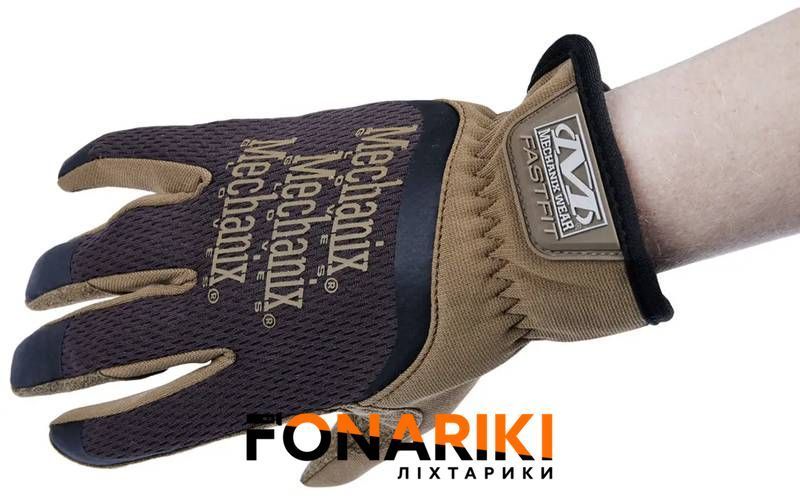 Тактичні рукавички Mechanix Fast Fit Tactical Coyote Brown XXL