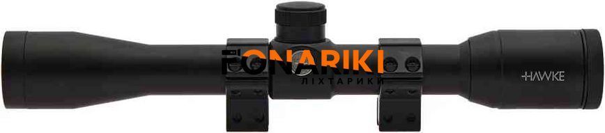 Приціл оптичний Hawke Fast Mount 4x32 сітка Mil Dot. Кільця на Ластівчин хвіст