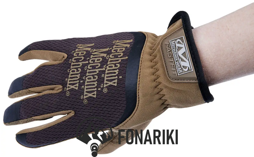 Тактические перчатки Mechanix Fast Fit Tactical Coyote Brown, L