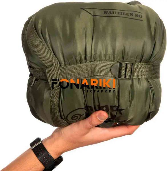 Мішок спальний ковдра демісезон Snugpak Nautilus LZ Olive