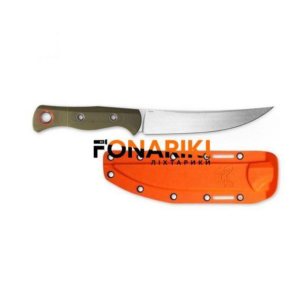 Ніж Benchmade "Meatcrafter", olive, G10