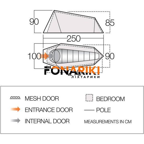 Намет Vango Soul 100 Treetops (TERSOUL T15077)