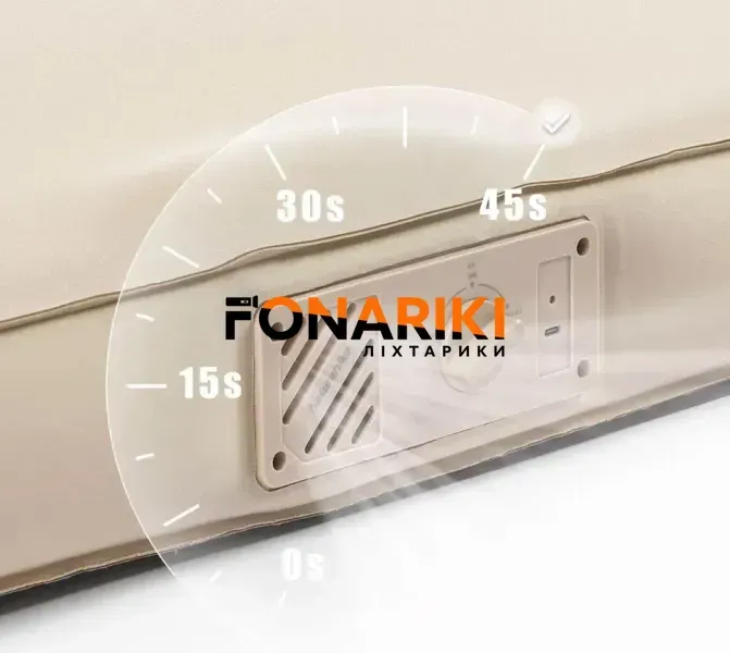 Килимок самонадувний Naturehike CNH23DZ10002 11см Beige
