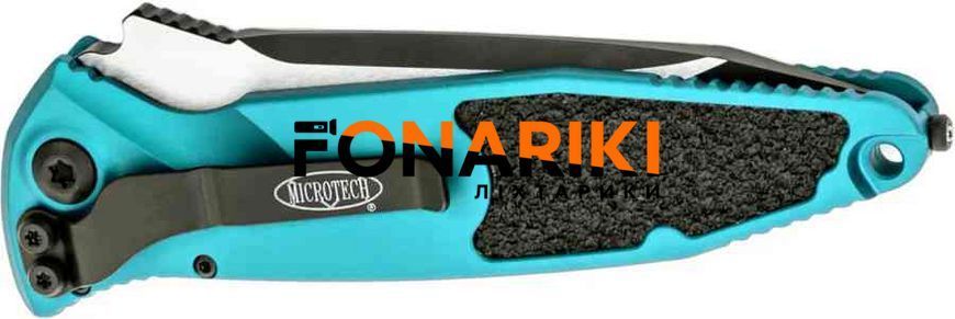 Нож Microtech Socom Elite Auto Tanto Point Black Blade Turquoise