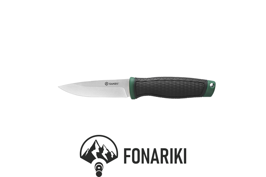 Нож Ganzo G806-BG зеленый с ножнами